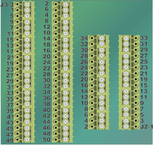 USB-STB-84 with pin #'s